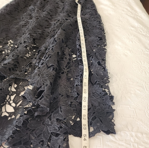 City Chic NWT Black Lace Sweetheart Neckline XS Size 14 - Picture 5 of 8